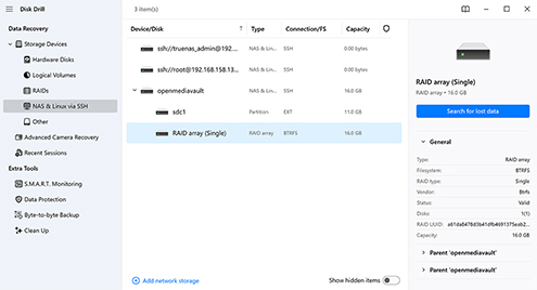 Add Your NAS to the Device List