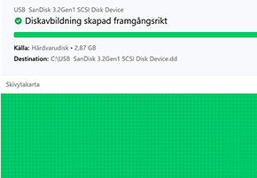 Återställning från en problematisk enhet