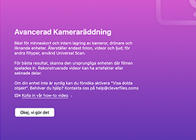 Avancerad kameråterställning (ACR) Avancerad kameråterställning (ACR)