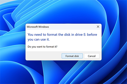 Don’t Initialize, Rebuild, or Repair