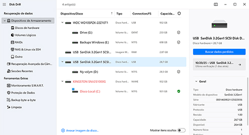 Escolha o local e comece a buscar por fotos perdidas