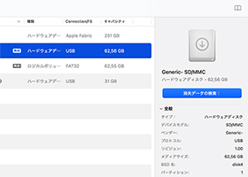 標準SDカード復元 標準SDカード復元