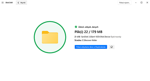 Odzyskaj swoje usunięte dane