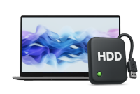 Daten von einer externen Festplatte wiederherstellen