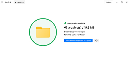 Restaurar arquivos excluídos da Lixeira