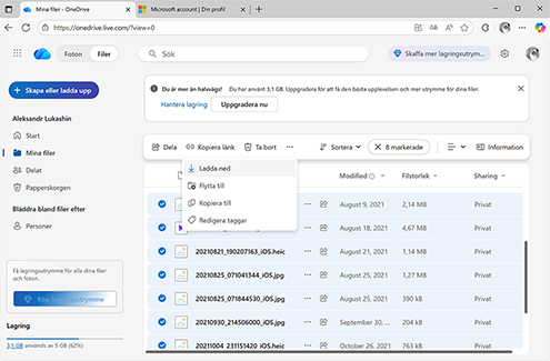 Återställ dina förlorade filer från OneDrive