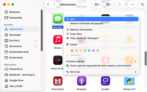 Busca tus mensajes de texto en otros dispositivos Apple