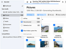 더 빠른 검색을 위해 "필터"를 사용하세요 / 올바른 파일 유형을 선택하세요