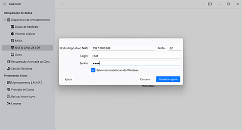 Conecte seu array RAID ao PC