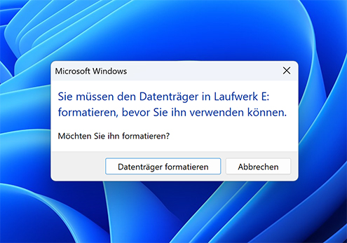 Nicht initialisieren, neu aufbauen oder reparieren Nicht initialisieren, neu aufbauen oder reparieren