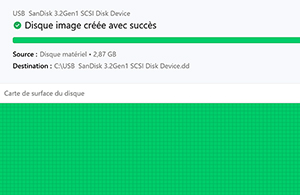 Créer une copie octet par octet