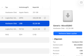 Standard SD-Karten-Wiederherstellung Standard SD-Karten-Wiederherstellung