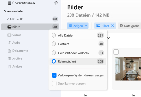 Überprüfen Sie den Abschnitt Wiederaufbau Überprüfen Sie den Abschnitt Wiederaufbau