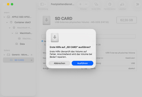 Verlorene Dateien wiederherstellen, indem Dateisystemprobleme behoben werden Verlorene Dateien wiederherstellen, indem Dateisystemprobleme behoben werden