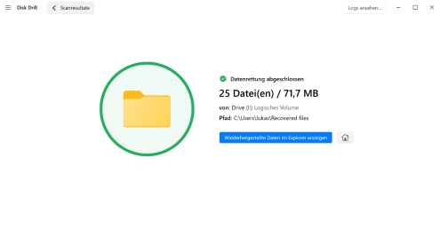 Stellen Sie die gelöschten Festplattendaten wieder her Stellen Sie die gelöschten Festplattendaten wieder her