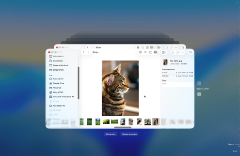 Aus einem Time Machine-Backup wiederherstellen Aus einem Time Machine-Backup wiederherstellen