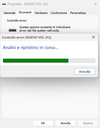 Controlla il tuo disco da Windows Explorer Controlla il tuo disco da Windows Explorer
