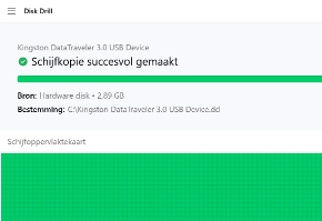 Herstel van een problematische schijf