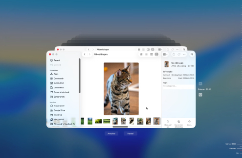 Herstellen vanaf een Time Machine-back-up
