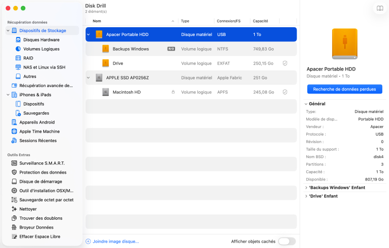 Comment récupérer des données à partir du disque dur Mac