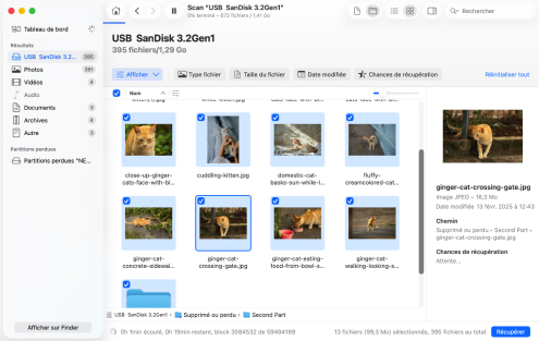Récupérer la corbeille supprimée sur macOS