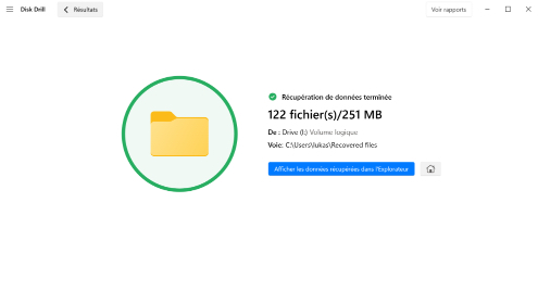 Récupérer les données du disque dur supprimées Récupérer les données du disque dur supprimées