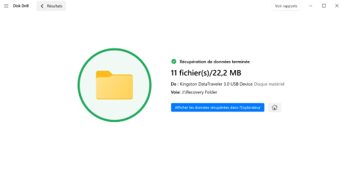 Récupérez les photos supprimées avec un logiciel gratuit de récupération d’images après avoir fait vos sélections