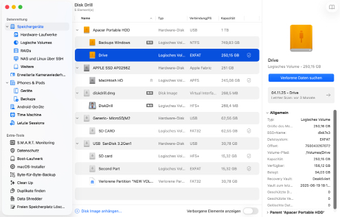 Scannen Sie Ihre Festplatte Scannen Sie Ihre Festplatte