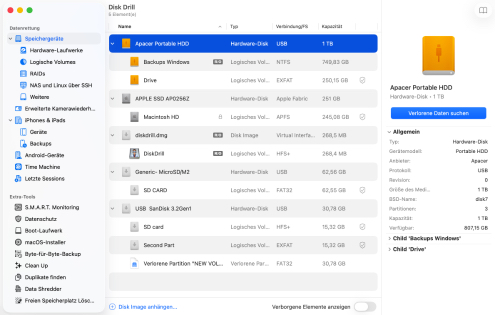 Sichern Sie Ihre Festplatte Sichern Sie Ihre Festplatte