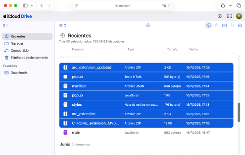 Recupera file da iCloud