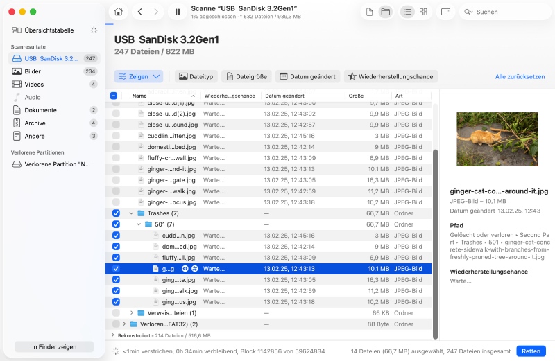 So stellen Sie gelöschte Dateien aus dem Papierkorb auf Mac wieder her