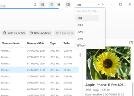 Rechercher des fichiers
