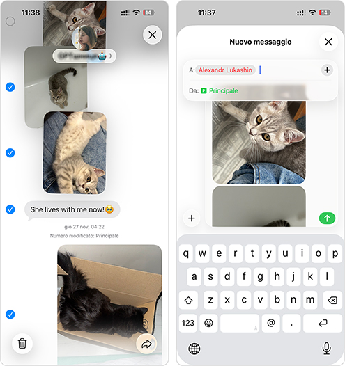 Chiedi al mittente di reinviare i messaggi importanti