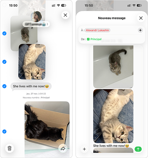 Demandez à l’expéditeur de renvoyer les messages importants