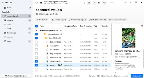 Pré-visualizar e recuperar arquivos Pré-visualizar e recuperar arquivos