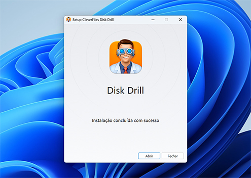 Baixar e instalar o Disk Drill Baixar e instalar o Disk Drill