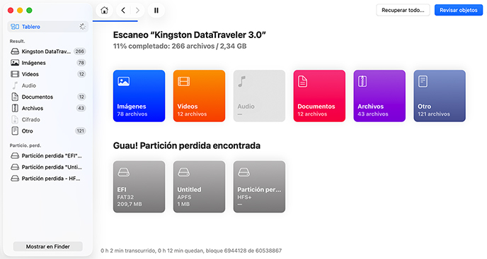 Software de recuperación de datos Disk Drill Mac