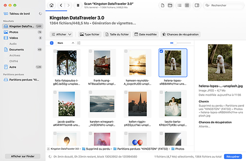 Analyse, Vérifiez et Récupérez - Récupération de données simple pour Mac Analyse, Vérifiez et Récupérez - Récupération de données simple pour Mac