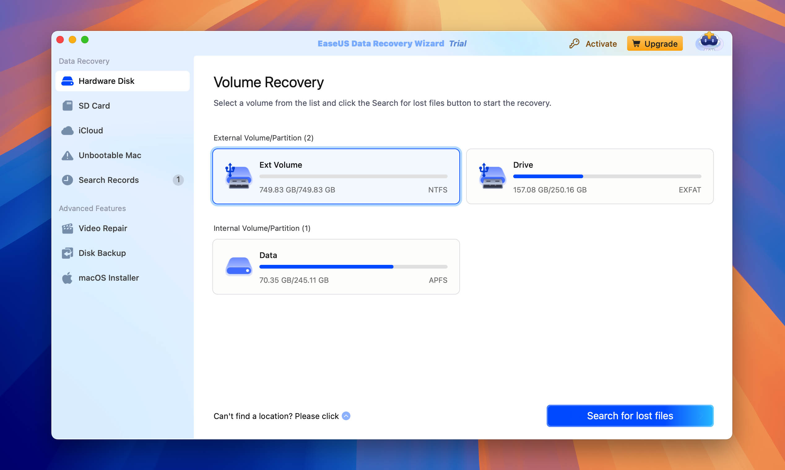 EaseUS Data Recovery